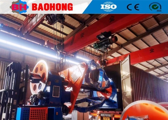 Máquina para fabricação de cabos elétricos de alta velocidade 200 - 2000 mm