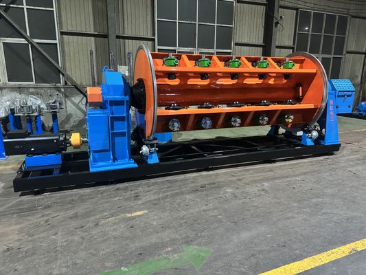 Máquina de torcer rígido com carregamento no piso de alta eficiência para fios e cabos