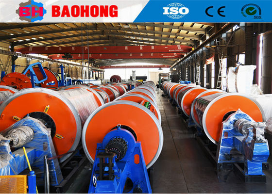 tipo 500 630 710mm rígido fio e entrega rápida de baixo nível de ruído da máquina de encalhamento do cabo