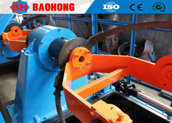tipo máquina da faixa clara do eixo tracionador de 1400mm de encalhamento wire&amp;cable para a fabricação de cabos