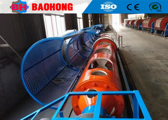 Tipo tubular seguro máquina de encalhamento do cabo/fio de cobre que torce a máquina