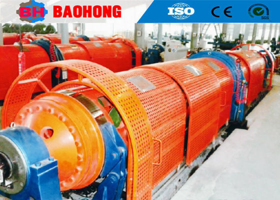 Tipo tubular máquina de encalhamento pneumática do fio do freio para o cabo isolado