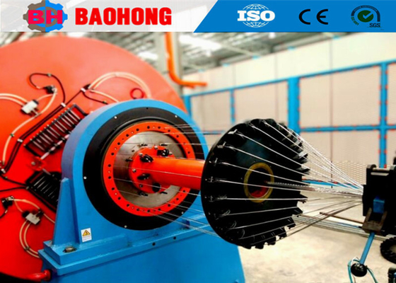 A máquina de encalhamento blindada planetária 75kw de 630 milímetros galvanizou o fio de aço