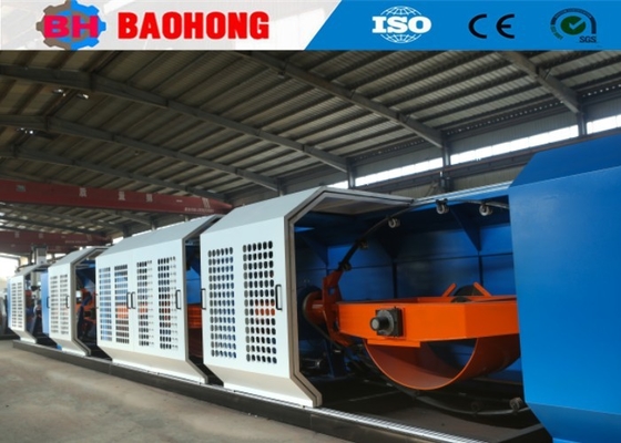Tipo de gerencio equipamento da curva da fabricação de cabos do fio da máquina de Strander da faixa clara
