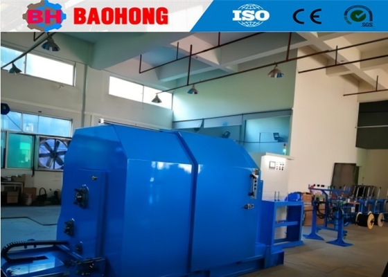 Máquina de agrupamento de torção única de cabo de núcleo elétrico 500 mm