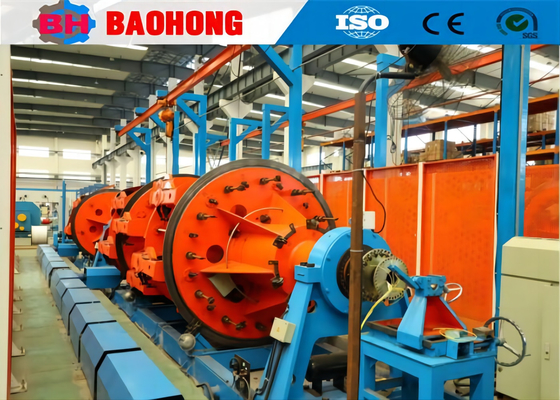China fabricou a máquina de encalhamento planetária para o fio do alumínio do cobre do cabo elétrico