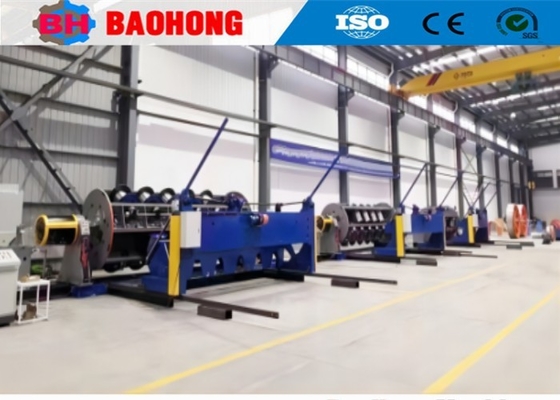 Tipo rígido alumínio e máquina de encalhamento de cobre com auto carga/máquina da fabricação de cabos