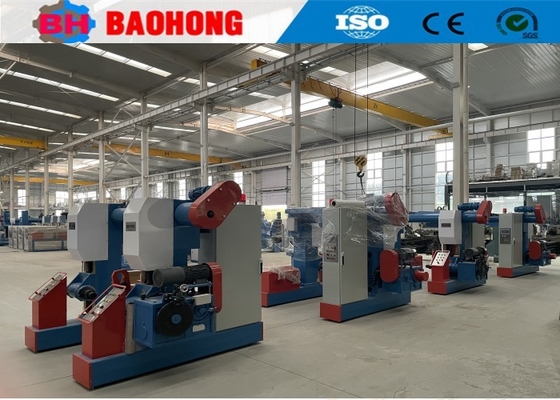 tipo configuração do berço de 1000mm acima da máquina para a fabricação grande do cabo elétrico da seção