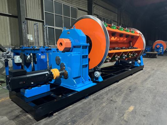 Máquina de Torcer Rígida para Produção de Fios/Cabos – 6+12, Adequada para Bobinas de 630mm