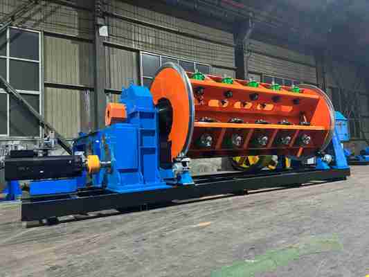 Torcimento de cabo de cobre e alumínio facilitado: solução de máquina rígida profissional