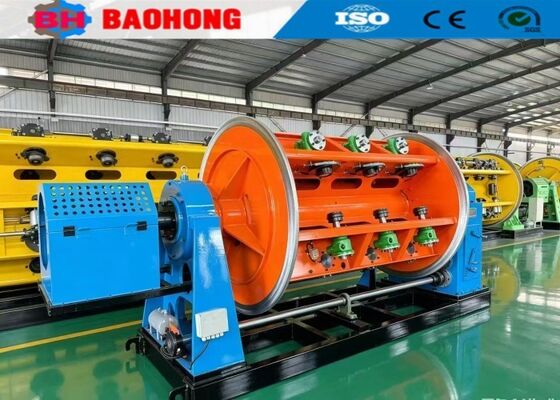 Tipo rígido alumínio e máquina de encalhamento de cobre com auto carga/máquina da fabricação de cabos