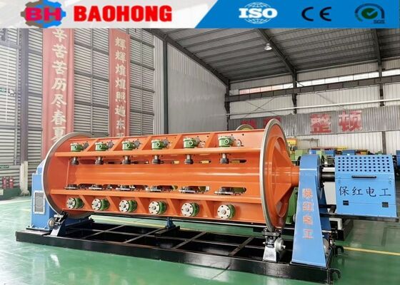Tipo rígido alumínio e máquina de encalhamento de cobre com auto carga/máquina da fabricação de cabos