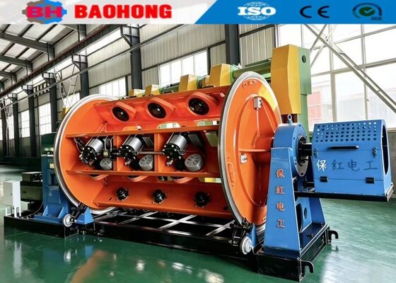 Máquina de encalhamento rígida do quadro do PLC do ISO 630 para o fio de cobre