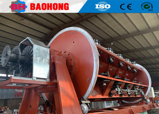 máquina da fabricação de cabos do fio de 69m/Min Rigid Stranding Machine Twisting