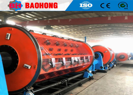 Máquina de encalhamento rígida do cabo de fio do PLC com carretel 69m/Min de 710mm
