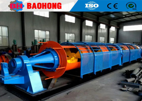 Tipo tubular máquina da máquina do cabo de encalhamento para o condutor de alumínio de cobre