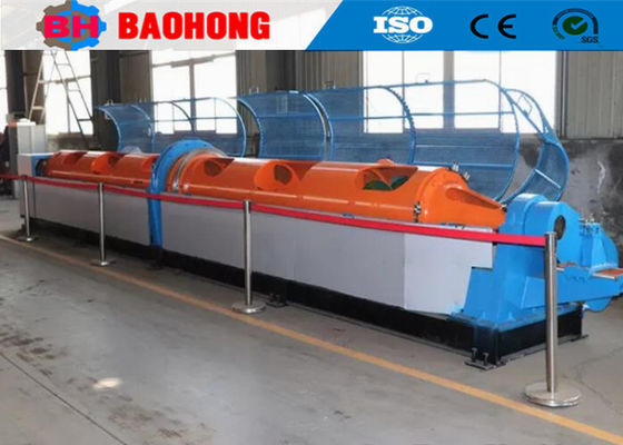 Tipo tubular equipamento da fabricação de cabos da máquina de encalhamento para o fio de cobre
