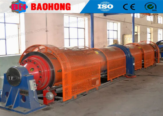 Tipo tubular equipamento da fabricação de cabos da máquina de encalhamento para o fio de cobre