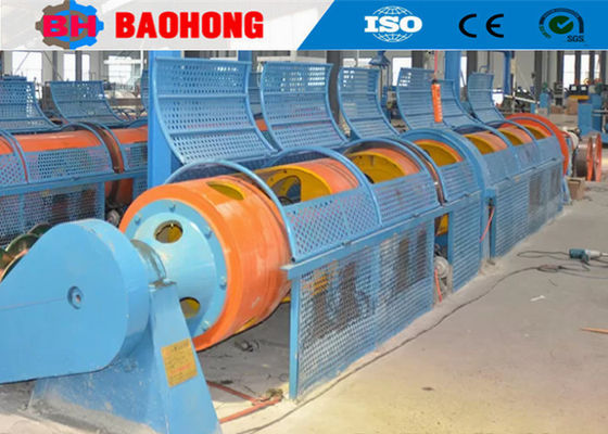 Corda de fio de aço /Cable de encalhamento tubular que faz a máquina com freio pneumático