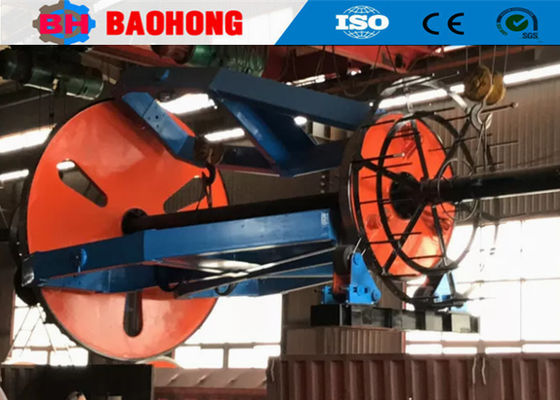 colocação do cabo de 1600mm Bobbin Plastic PEX - acima da máquina 60m/Min