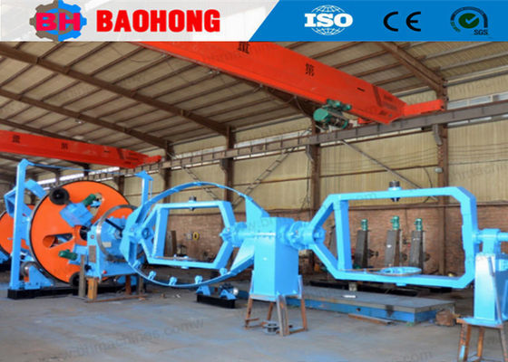 colocação do cabo de fio do passo de 800mm - acima do controle do PLC da máquina de encalhamento