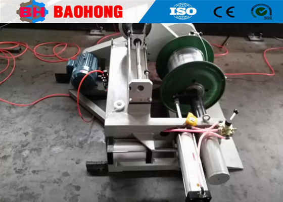Máquina do rebobinamento do cabo elétrico para a detecção da faísca/fita de aço Armoring