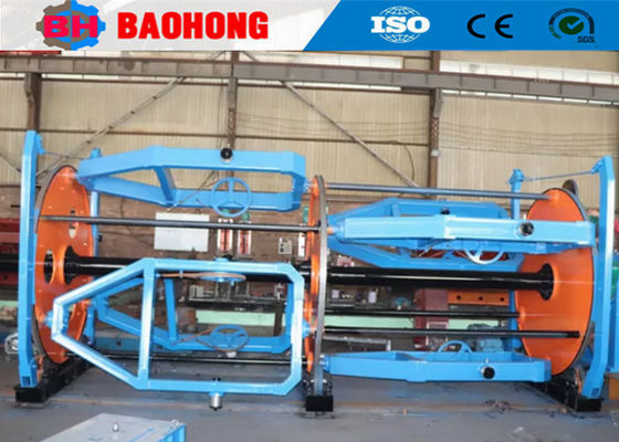Espiralamento da retirada do equipamento da fabricação de cabos de Al Wire Laying Up Machine