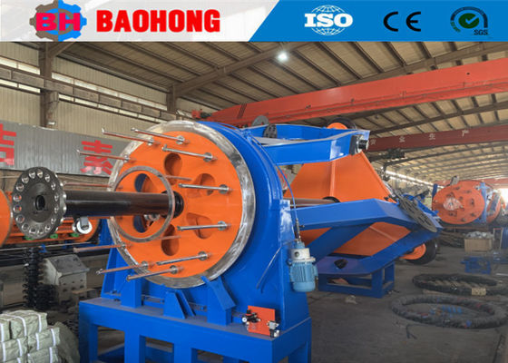 colocação do cilindro de 1250mm - acima do equipamento de produção do cabo da elevada precisão da máquina