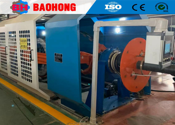 fio de 500mm Bobbin Skip Stranding Machine Copper que torce a máquina