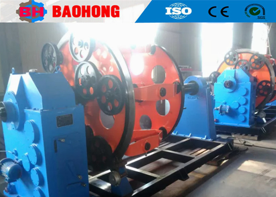 500mm Bobbin Steel Planetary Stranding Machine com torção traseira
