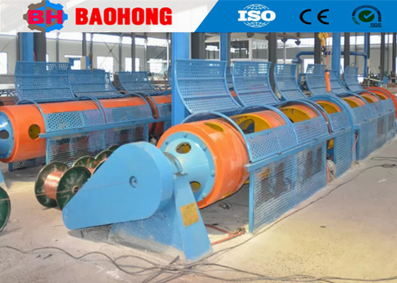 máquina de encalhamento tubular do fio da bobina 7 de 1250mm para ACSR