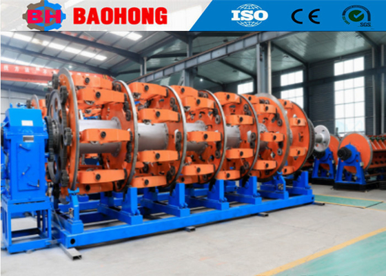 Máquina de encalhamento blindada do cabo de fio 75KW de aço para o processamento de Armoring