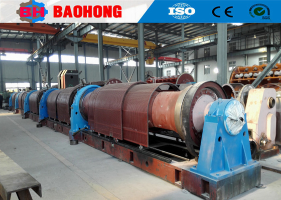 maestro de cobre Tubular Stranding Machine de 630mm com gaiola recozida