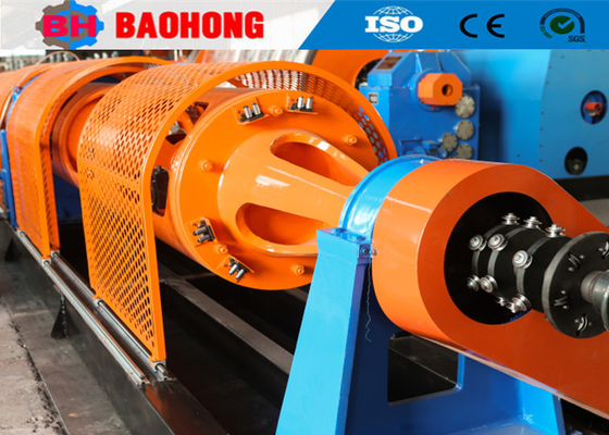 Máquina tubular industrial da corda de fio de aço da máquina de encalhamento