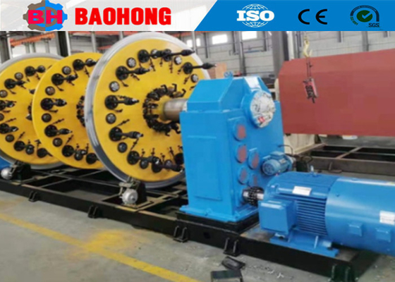 Fio de aço Mesh Cable Armouring Machine Dia 4mm para torcer