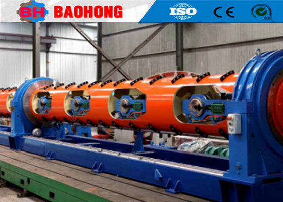 Tipo de carregamento durável máquina de encalhamento tubular para o fio que faz a indústria