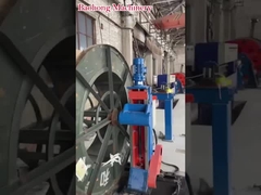 da para trás-torção máquina 100% de encalhamento planetária conduzida pelo motor individual para o fio e o conduc isolados